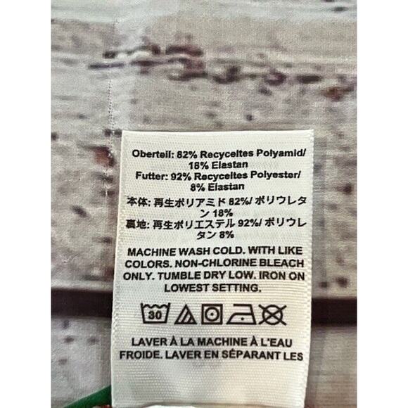 J. Crew Womens Ruched Bandeau One Piece Swimsuit Padded Red Plus Size 22 NWT - Picture 10 of 10